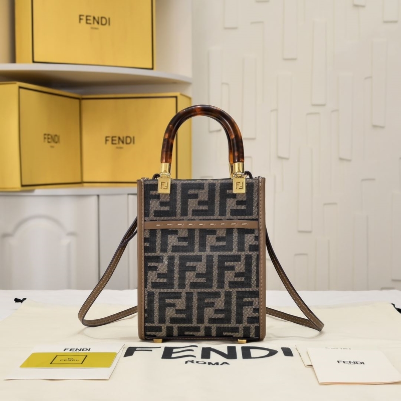 F**di top handle bags